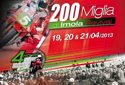 200 Miglia di Imola revival 2013: Cadalora e Agostini con Yamaha 